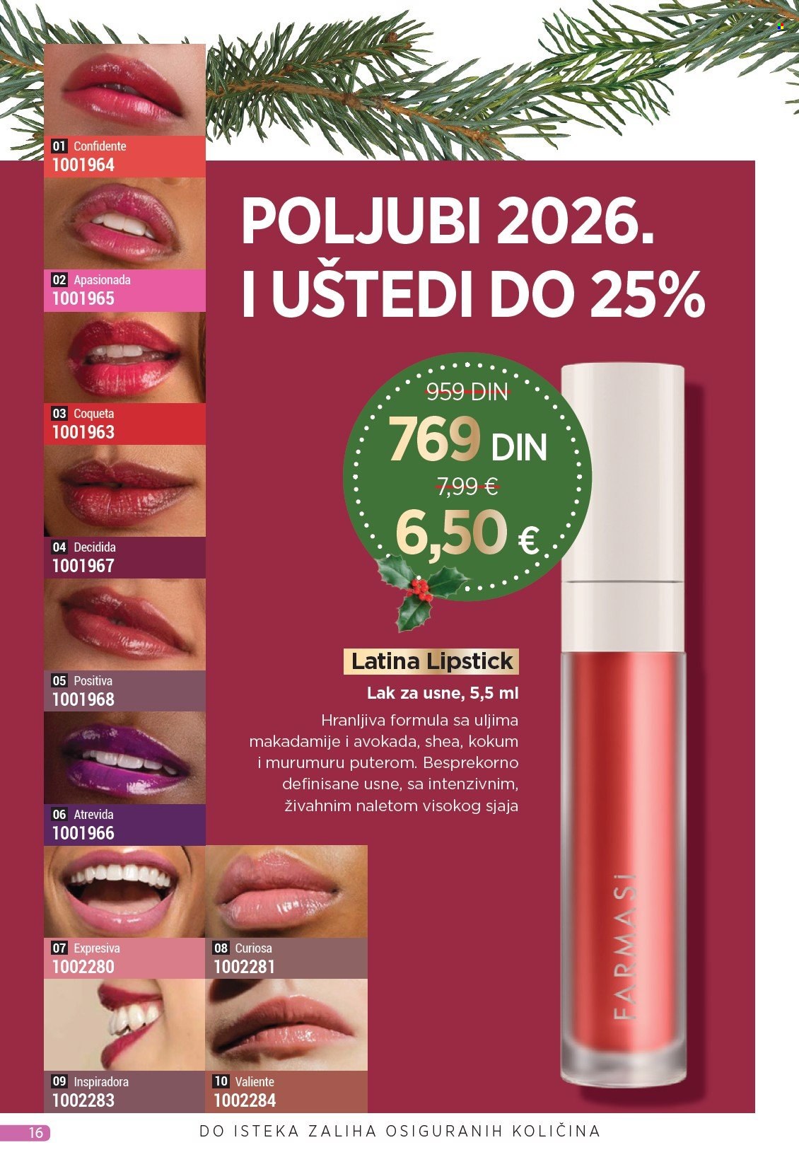 Farmasi katalog - 01.12.2025 - 31.12.2025. Stranica 16