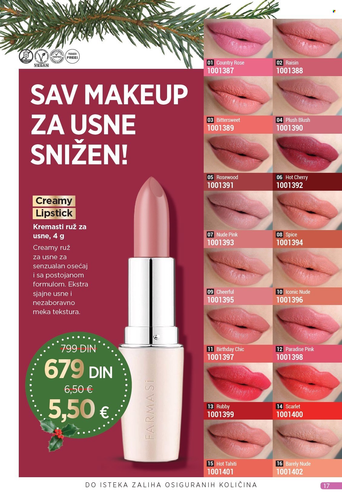 Farmasi katalog - 01.12.2025 - 31.12.2025. Stranica 17