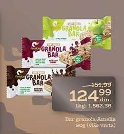 Bar granola Amelia