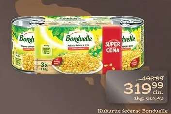 Kukuruz šećerac Bonduelle
