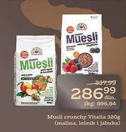 Musli crunchy Vitalia 320g