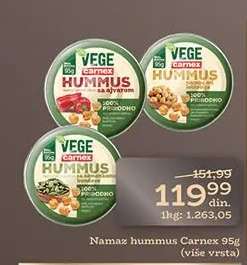Namaz hummus Carnex 95g