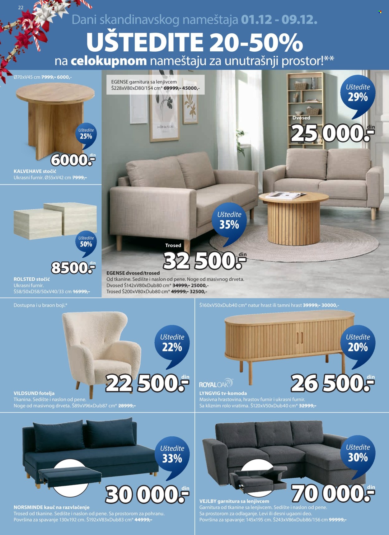 JYSK katalog - 01.12.2025 - 16.12.2025. Stranica 23