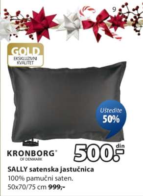 SALLY SATENSKA JASTUČNICA