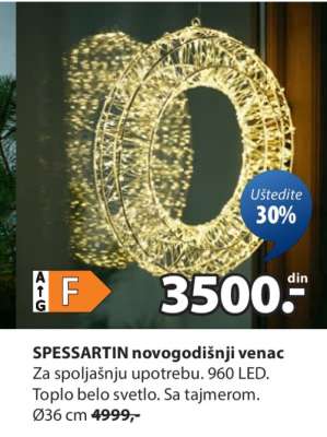 SPESSARTIN novogodišnji venac