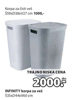 Korpa za čisti veš