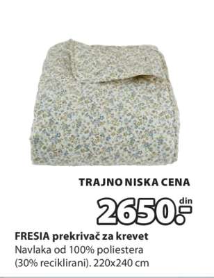 FRESIA prekrivač za krevet