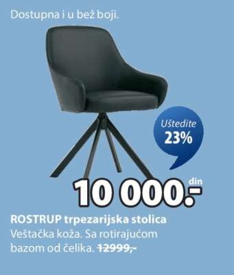 ROSTRUP trpezarijska stolica