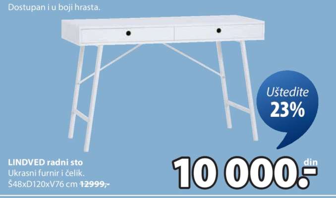 LINDVED RADNI STO