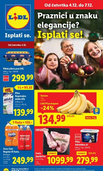 Lidl katalog - 04.12.2025 - 10.12.2025.