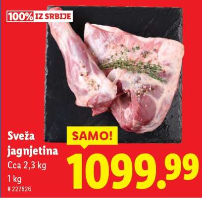 Sveža jagnjetina