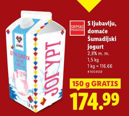 Šumadijski jogurt