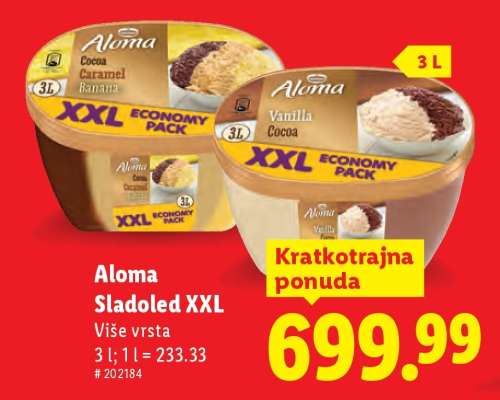 Aloma Sladoled XXL