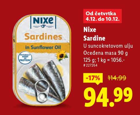 Nixe Sardine