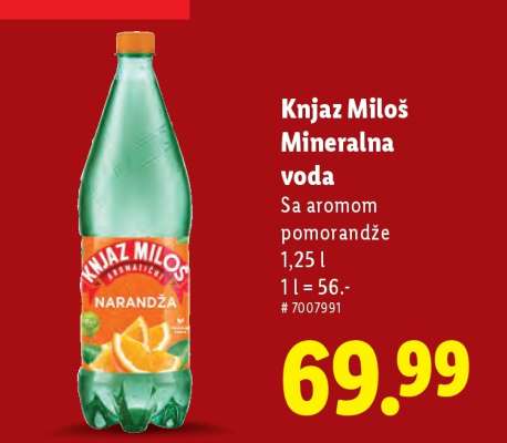 Knjaz Miloš Mineralna voda