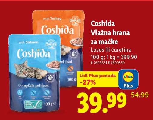 Coshida Vlažna hrana za mačke