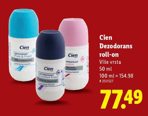 Cien Dezodorans roll-on