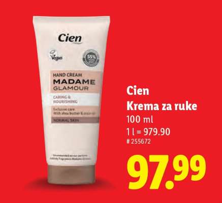 Cien Krema za ruke