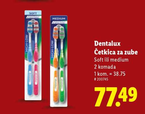 Dentalux Četkica za zube