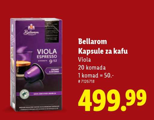 Bellarom Kapsule za kafu