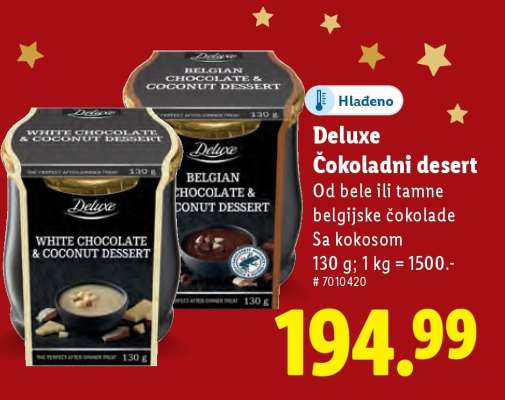 Deluxe Čokoladni desert