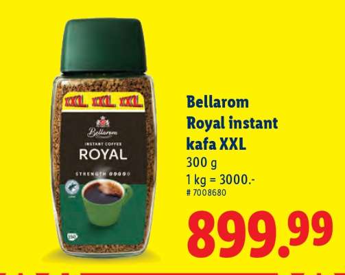 Bellarom Royal instant kafa XXL