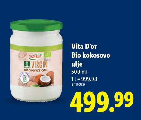 Vita D’or Bio kokosovo ulje
