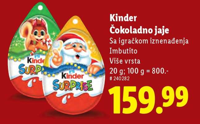 Kinder Čokoladno jaje