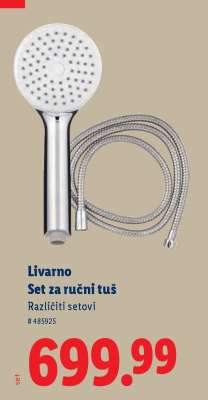 Livarno Set za ručni tuš