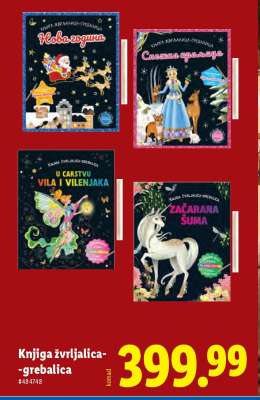 Knjiga žvrljalica - grebalica