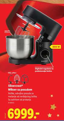 Silvercrest Mikser sa posudom