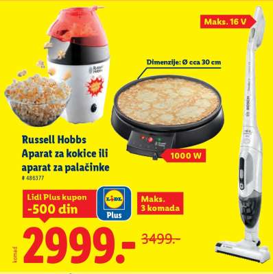 Russell Hobbs Aparat za kokice ili aparat za palačinke