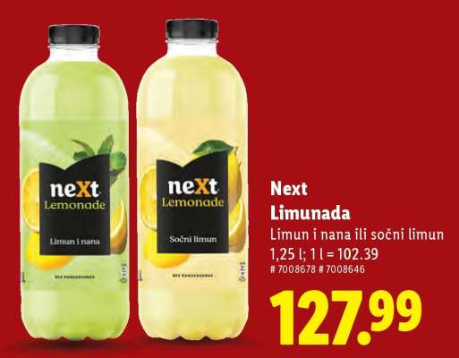 NEXT limunada