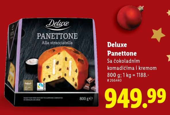 Deluxe Panettone