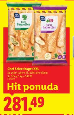 Chef Select Baget XXL