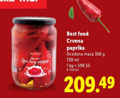 Best Food Crvena paprika