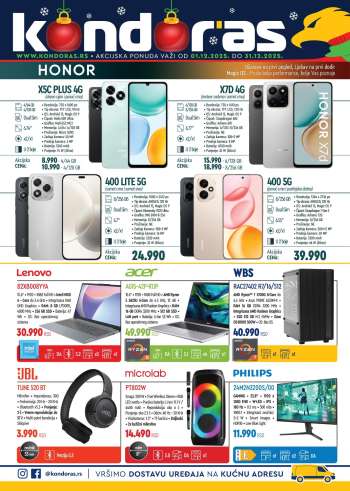 Kondor As katalog - 01.12.2025 - 31.12.2025.