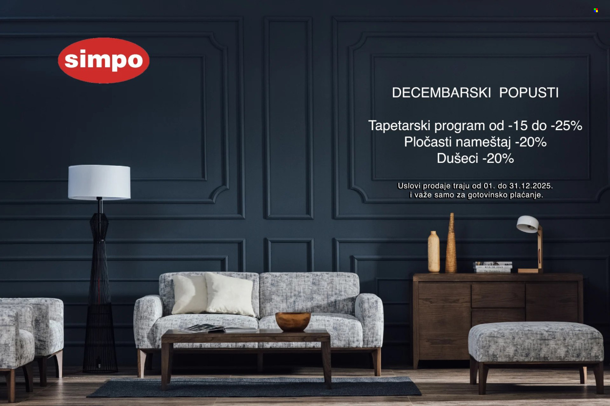 Simpo katalog - 01.12.2025 - 31.12.2025. Stranica 1