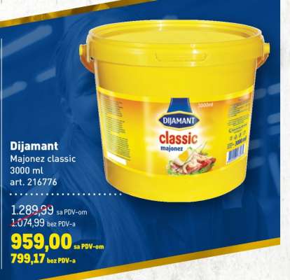 DIJAMANT MAJONEZ Classic