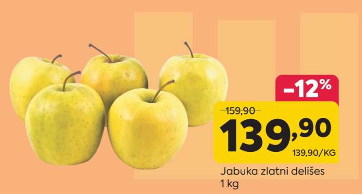 Jabuka zlatni delišes