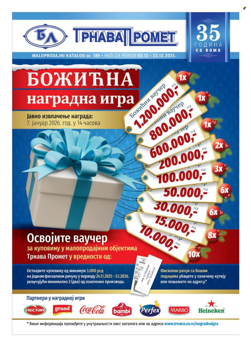 Trnava Promet katalog - 03.12.2025 - 23.12.2025.