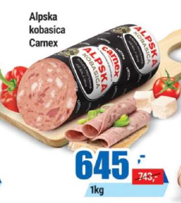 ALPSKA KOBASICA Carnex