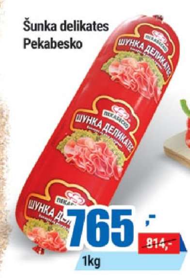 Šunka delikates Pekabesko