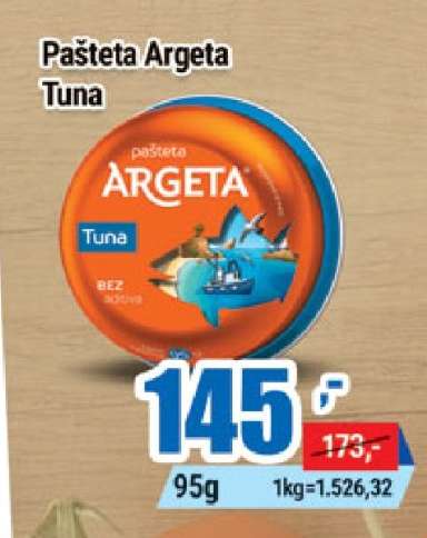 Pašteta Argeta Tuna