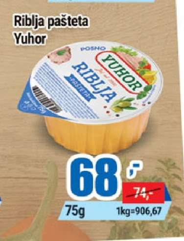 RIBLJA PAŠTETA Yuhor