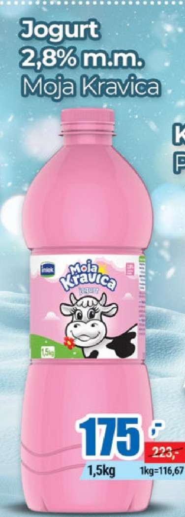 Jogurt 2,8% m.m. Moja kravica