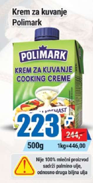 Krem za kuvanje Polimark ,
