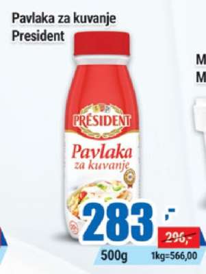 PAVLAKA ZA KUVANJE President