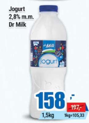 Jogurt 2,8% m.m. Dr Milk