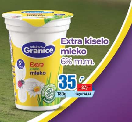 Extra kiselo mleko